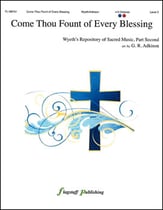Come Thou Fount of Every Blessing Handbell sheet music cover